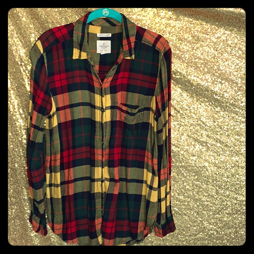 American Eagle Flannel Size Medium